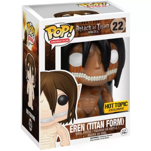 Funko Pop! Eren (Titan Form) #22 Rage Attack on Titan Box