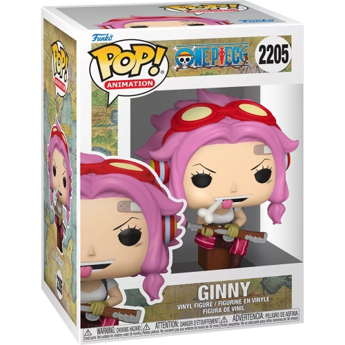 Funko Pop! Ginny #2205 with Rifle One Piece Animation Box