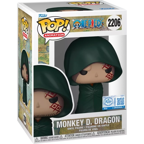 Funko Pop! Monkey D. Dragon #2206 One Piece Animation Box