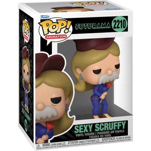 Funko Pop! Sexy Scruffy #2210 Futurama Animation Vinyl Figure Box
