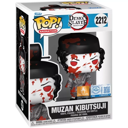 Funko Pop! Muzan Kibutsuji #2212 Bloody Black and White Box