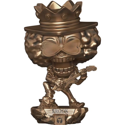 Funko Pop! Brook #2215 Statue PLUS Bronze One Piece