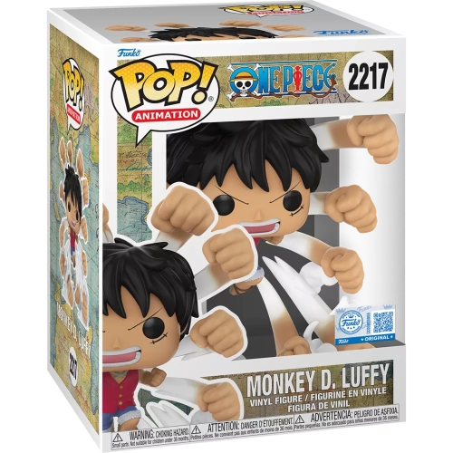 Funko Pop! Monkey D. Luffy #2217 Gum Gum Gatling One Piece Box