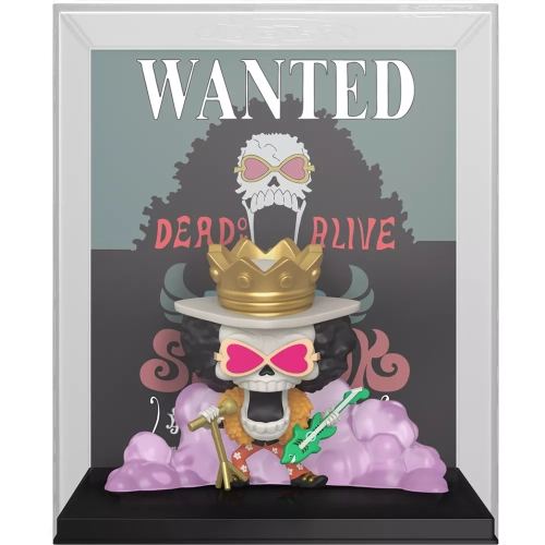 Funko Pop! Brook #2220 Wanted One Piece Animation Vinyl Figure