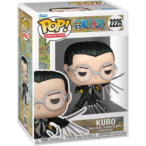 Funko Pop! Kuro #2225 One Piece Animation Vinyl Figure Box