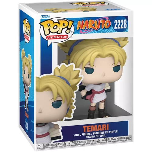 Funko Pop! Temari #2228 with Tessen Naruto Animation Box