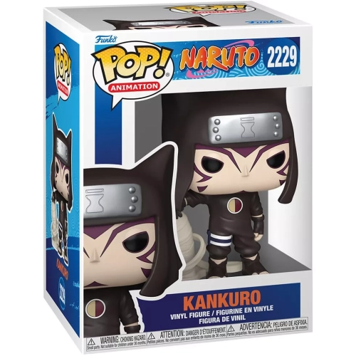Funko Pop! Kankuro #2229 Naruto Animation Vinyl Figure Box