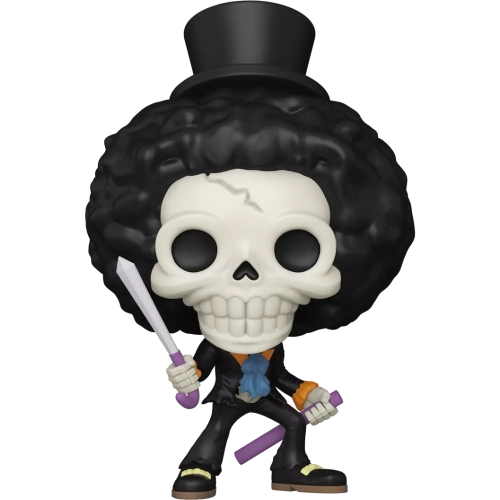 Funko Pop! Brook #2231 with Soul Solid One Piece Animation