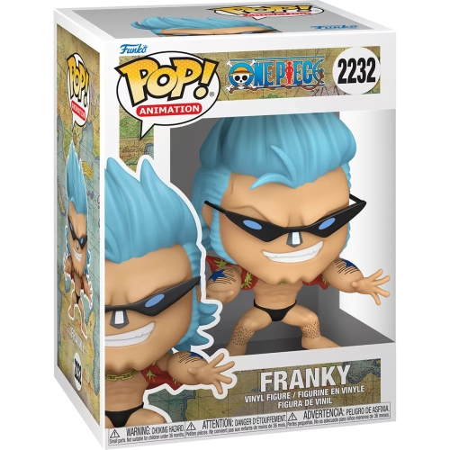 Funko Pop! Franky #2232 with Sunglasses One Piece Animation Box