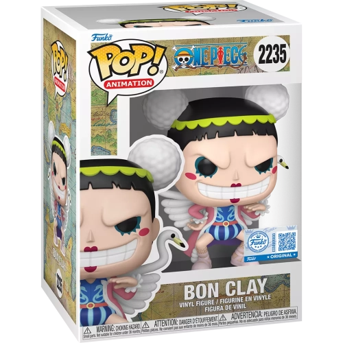 Funko Pop! Bon Clay #2235 One Piece Animation Vinyl Figure Box