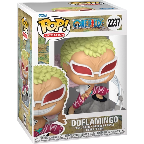 Funko Pop! Doflamingo #2237 One Piece Animation Vinyl Figure Box