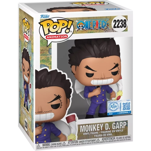 Funko Pop! Monkey D. Garp #2238 One Piece Animation Box