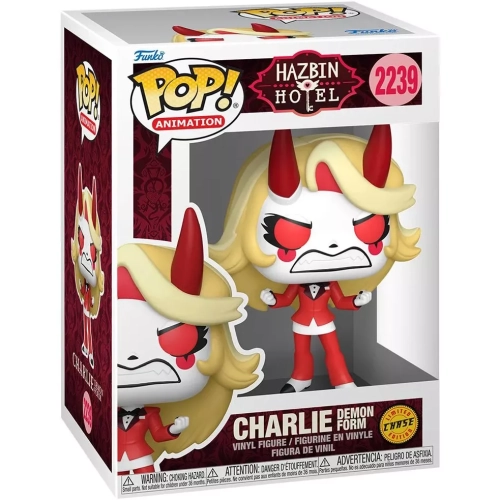 Funko Pop! Charlie Demon Form #2239 Chase Hazbin Hotel Box