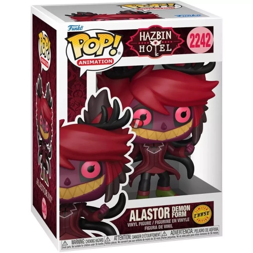 Funko Pop! Alastor Demon Form #2242 Chase Hazbin Hotel Box