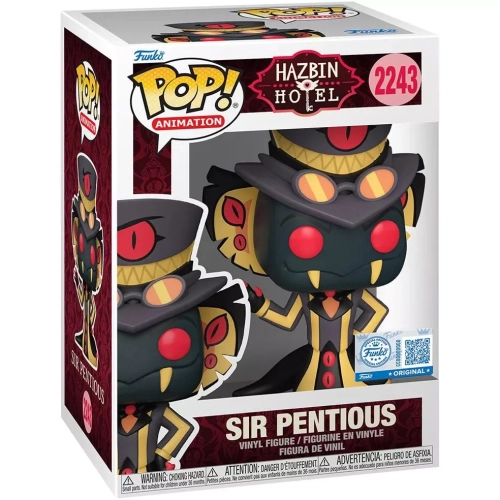 Funko Pop! Sir Pentious #2243 Hazbin Hotel Animation Box