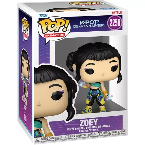 Funko Pop! Zoey #2256 How It's Done KPop Demon Hunters Box