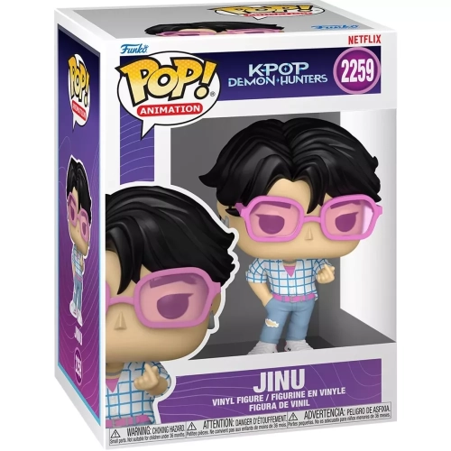Funko Pop! Jinu #2259 Soda Pop KPop Demon Hunters Animation Box