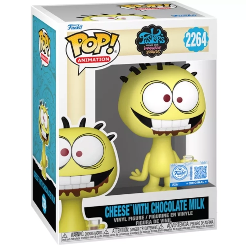 Funko Pop! Cheese with Chocolate Milk #2264 Foster's Home For Imaginary Friends Box