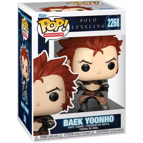 Funko Pop! Baek Yoonho #2268 Solo Leveling Animation Box