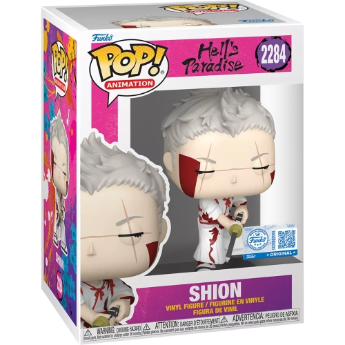 Funko Pop! Shion #2284 Bloody Hell's Paradise Animation Box