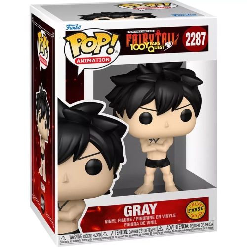 Funko Pop! Gray #2287 Chase Fairy Tail 100 Years Quest Box