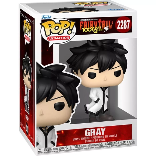 Funko Pop! Gray #2287 Fairy Tail 100 Years Quest Animation Box