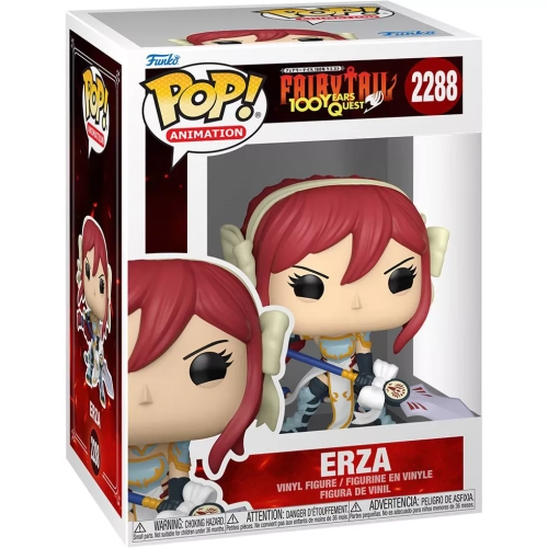 Funko Pop! Erza #2288 Fairy Tail 100 Years Quest Animation Box