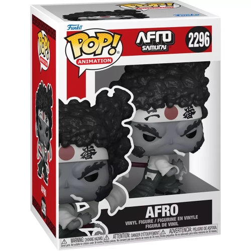 Funko Pop! Afro #2296 Afro Samurai Animation Vinyl Figure Box