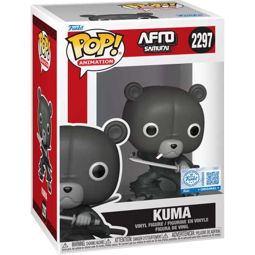 Funko Pop! Kuma #2297 Afro Samurai Animation Vinyl Figure Box