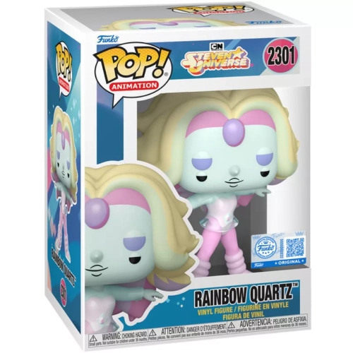 Funko Pop! Rainbow Quartz #2301 Cartoon Network Steven Universe Box