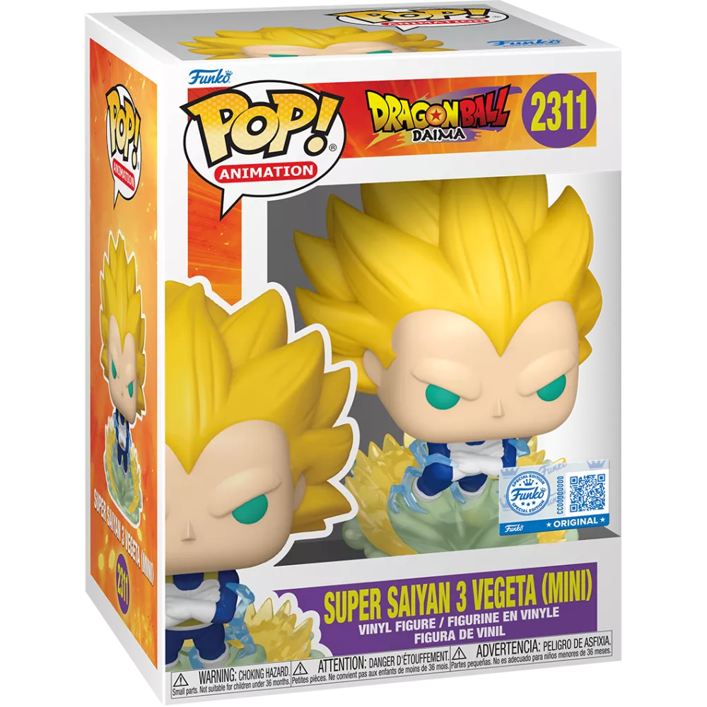 Super Saiyan 3 Vegeta (Mini) Box