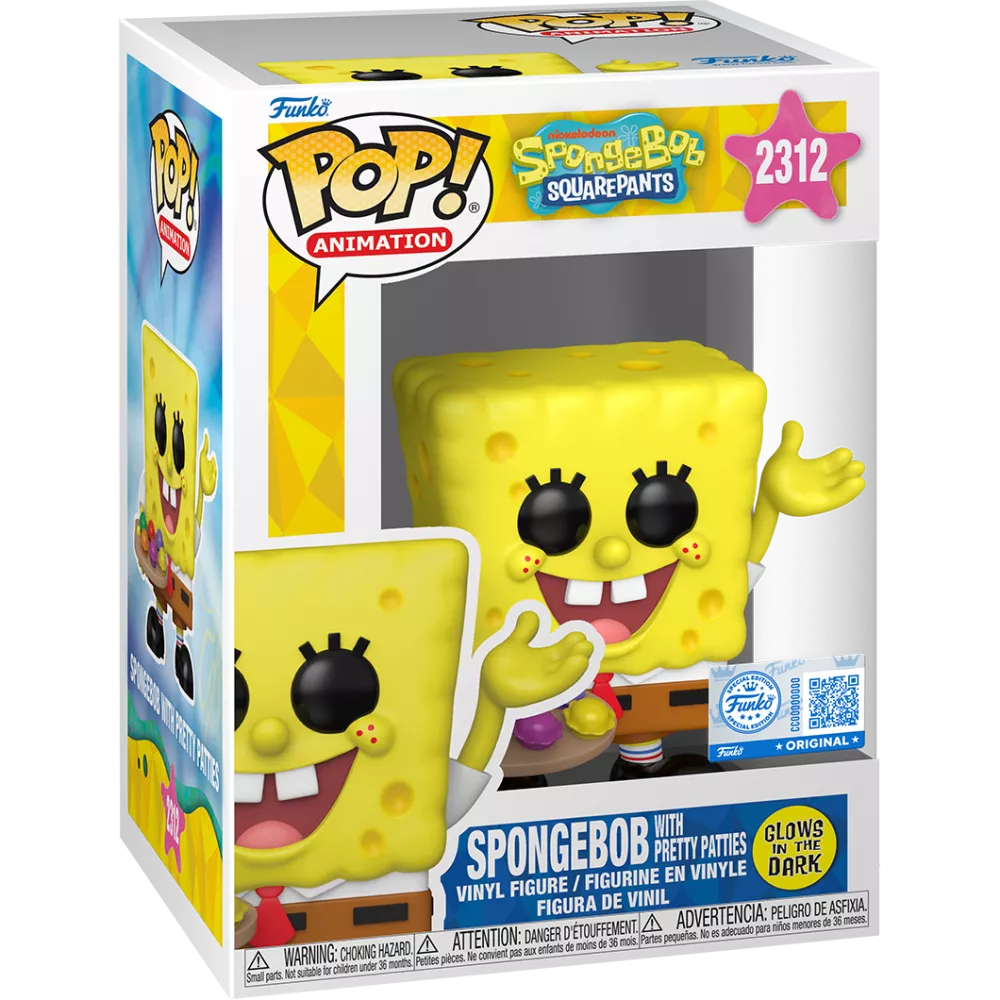 SpongeBob with Pretty Patties Box