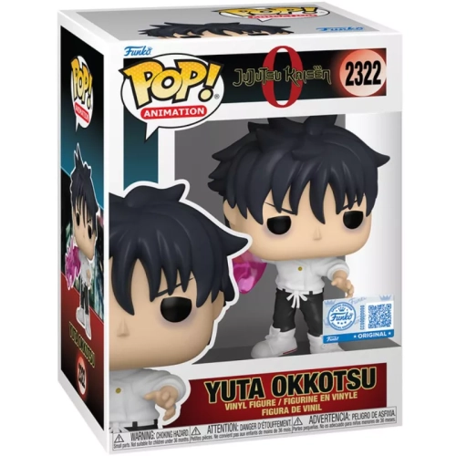 Funko Pop! Yuta Okkotsu #2322 Jujutsu Kaisen 0 Animation Box