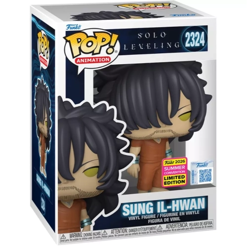 Funko Pop! Sung Il-Hwan #2324 Solo Leveling Animation Box