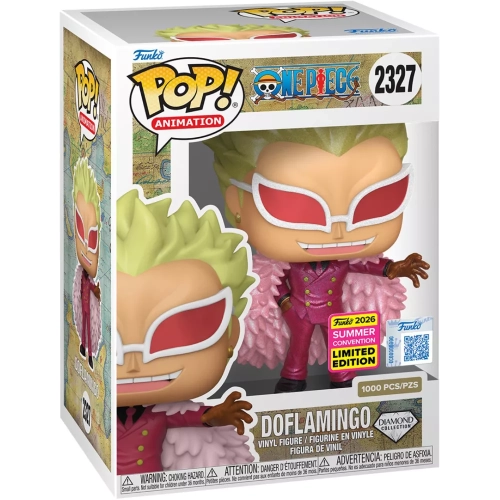 Funko Pop! Doflamingo #2327 Diamond Collection One Piece Box