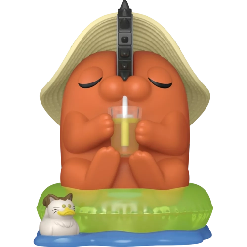 Funko Pop! Pochita #2329 with Sunhat Chainsaw Man The Movie Reze Arc