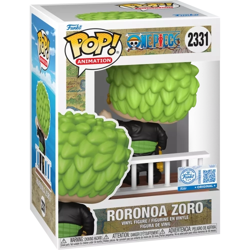 Funko Pop! Roronoa Zoro #2331 Going Merry Build-A-Scene Box