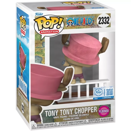 Funko Pop! Tony Tony Chopper #2332 Going Merry Flocked Build-A-Scene Box