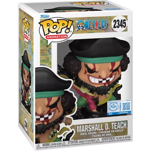 Funko Pop! Marshall D. Teach #2345 Black Hole One Piece Box