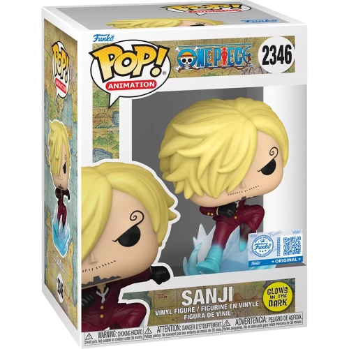 Funko Pop! Sanji #2346 Glows in the Dark One Piece Box