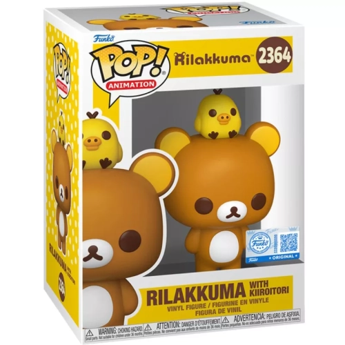 Funko Pop! Rilakkuma with Kiiroitori #2364 Animation Box