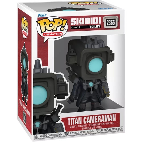 Funko Pop! Titan Cameraman #2365 Skibidi Toilet Animation Box