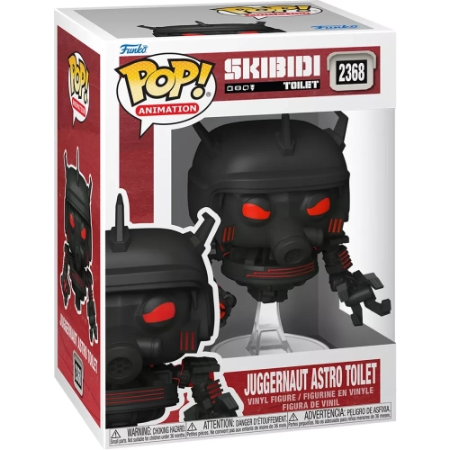 Funko Pop! Juggernaut Astro Toilet #2368 Skibidi Toilet Box