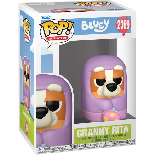 Funko Pop! Granny Rita #2369 Bluey Animation Vinyl Figure Box