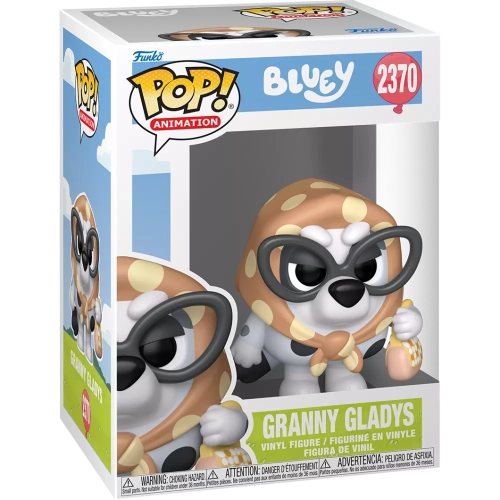 Funko Pop! Granny Gladys #2370 Bluey Animation Vinyl Figure Box