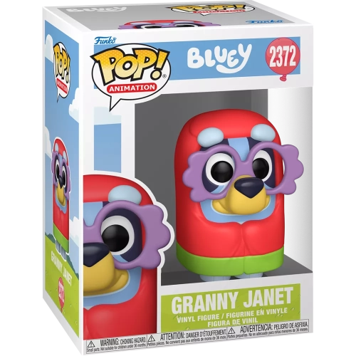 Funko Pop! Granny Janet #2372 Bluey Animation Vinyl Figure Box