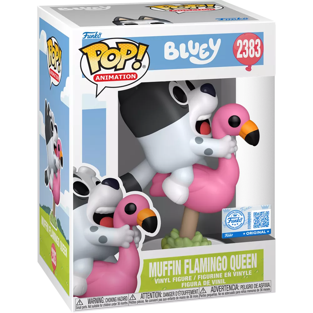 Muffin Flamingo Queen Box