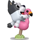 #2383  Muffin Flamingo Queen - Collectible Figure