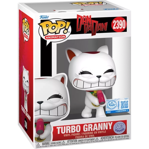 Funko Pop! Turbo Granny #2390 with Dryer Soft Touch Box