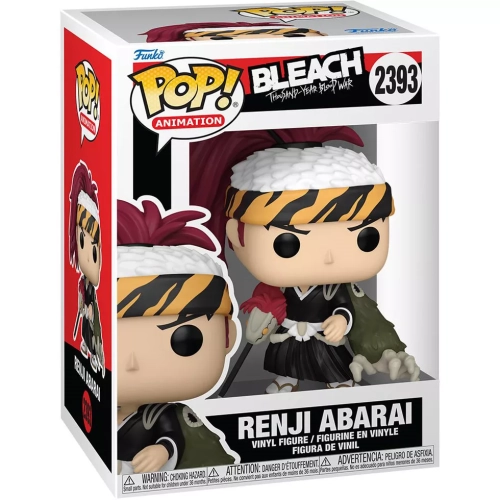 Funko Pop! Renji Abarai #2393 Bleach Thousand-Year Blood War Box
